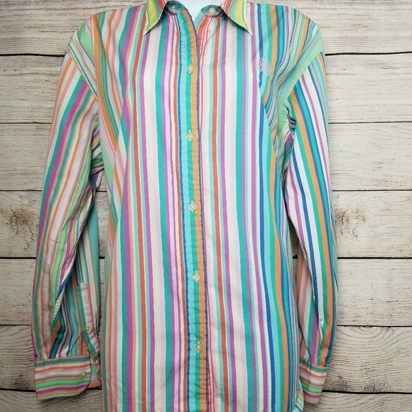 LAUREN RALPH LAUREN SIZE L MILTICOLORS - Picture 2 of 6